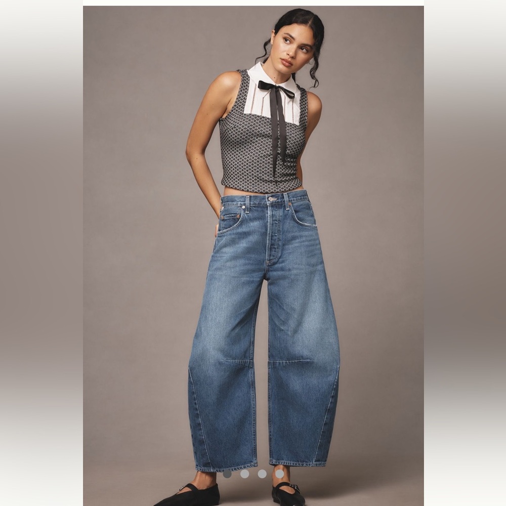 Citizens of Humanity NWT Horseshoe High Rise Barrel Jeans